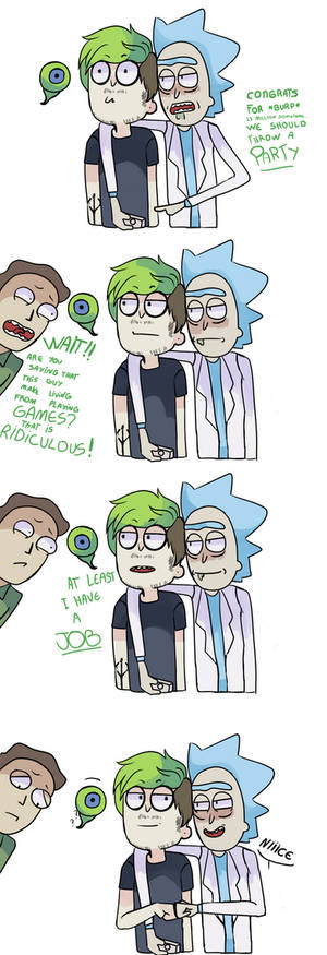 JackSepticEye meets Rick!