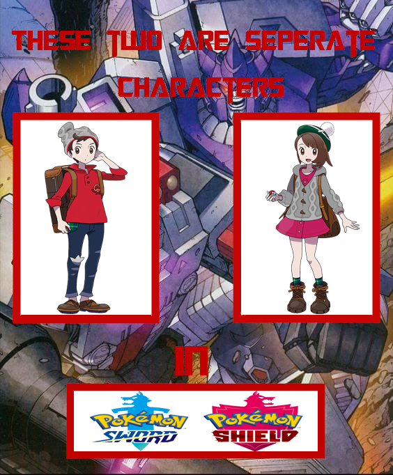 Pokemon SwSh Protagonists are Separate Characters by MaxDomRenOro on ...