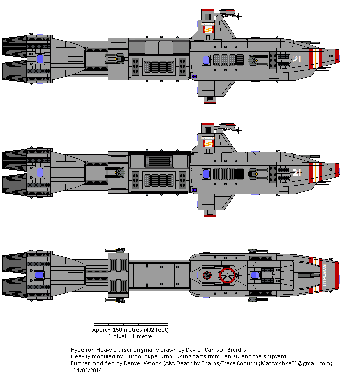 Piconese 'Hyperion' Strike Cruiser