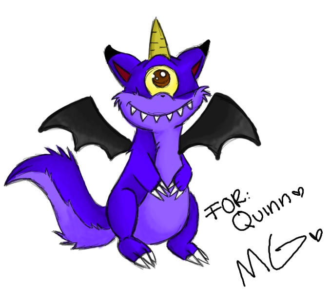 One eye, one horned, purple people eater by MonsterGiggles on DeviantArt One eye, one horned, purple people eater by MonsterGiggles on DeviantArt