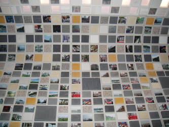 wall of tiles