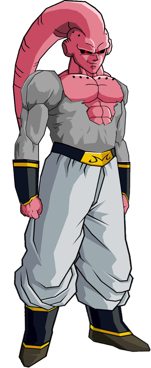 Majin Buu Goku SSJ5 abs.