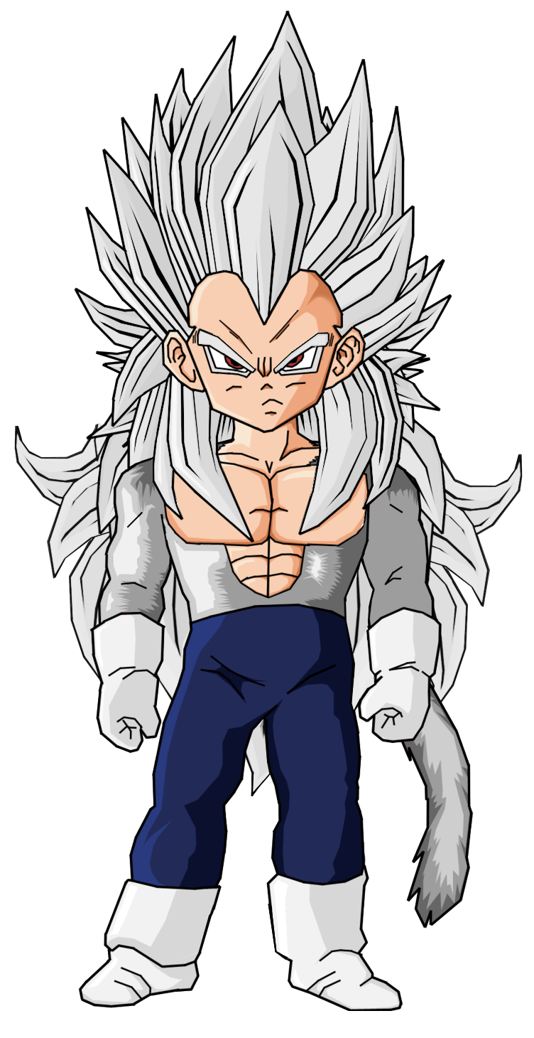 Kid Vegeta SSJ5 By RobertoVile On DeviantArt kid-vegeta-ssj5-by-robertovile-on-deviantart