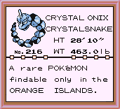 Crystal Onix - Pokegod