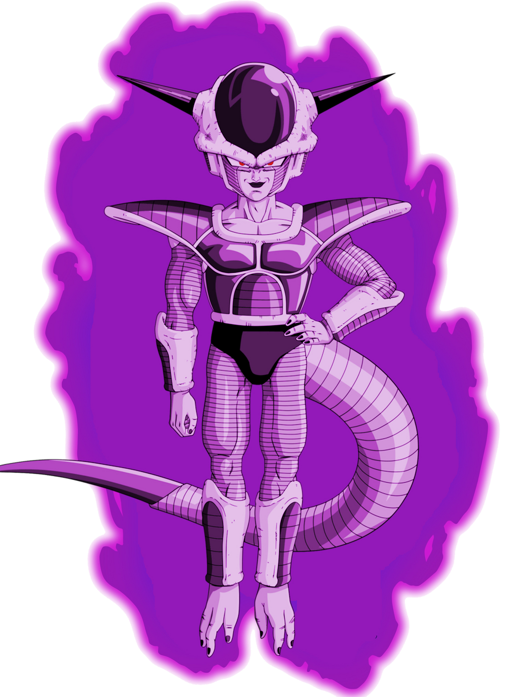 Dark Frieza 1st form by RobertoVile on DeviantArt