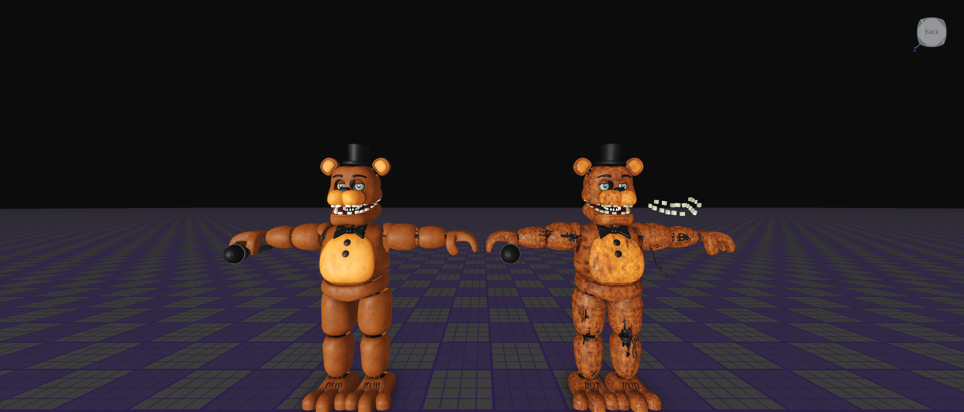 Coolioart UnWithered Freddy v5 Roblox port by ScoopedMichaelAfton on