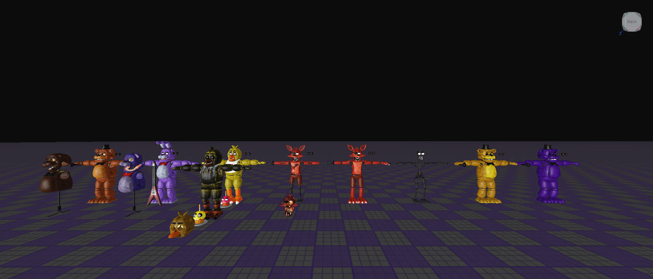 Plinks Rynfox Rynfox v4 FNaF 1/3 Roblox port and release by ScoopedMichaelAfton on ...