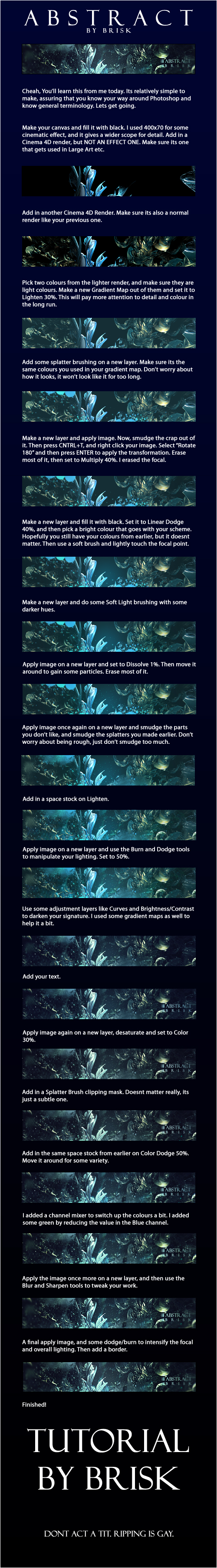 Abstract Tutorial by brisktutorials on DeviantArt