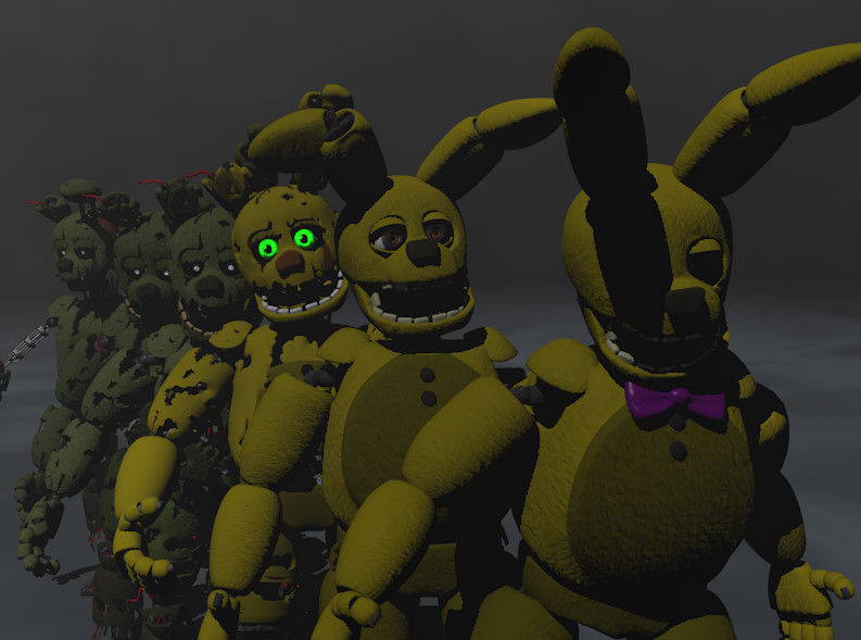Springtrap Evolution 3 by RaptorAnimatronic on DeviantArt