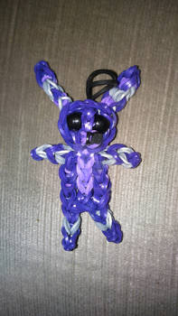 Rainbow loom Bonnie from Five Nights At Freddy's