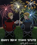 APH Canada and USA New Years by ThePuddingMonster