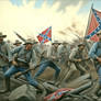 Confederate Charge Stalled