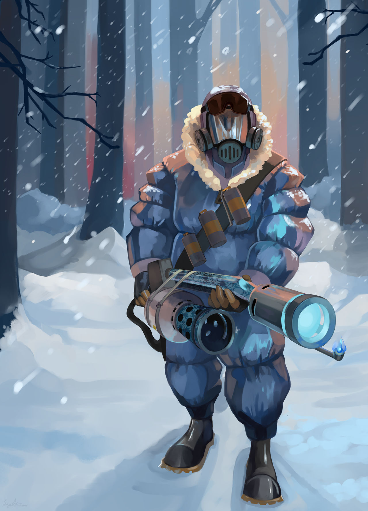 Pyro Team Fortress2 by Ereniox228 on DeviantArt