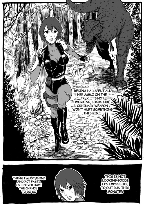 Dino Crisis Doujin Page 1