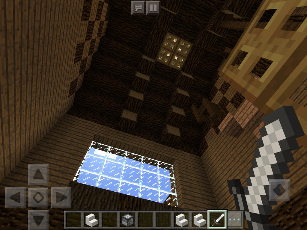 Rustic Minecraft Ceiling Minecraft Log Cabin Ceiling by Wearygoddess on DeviantArt