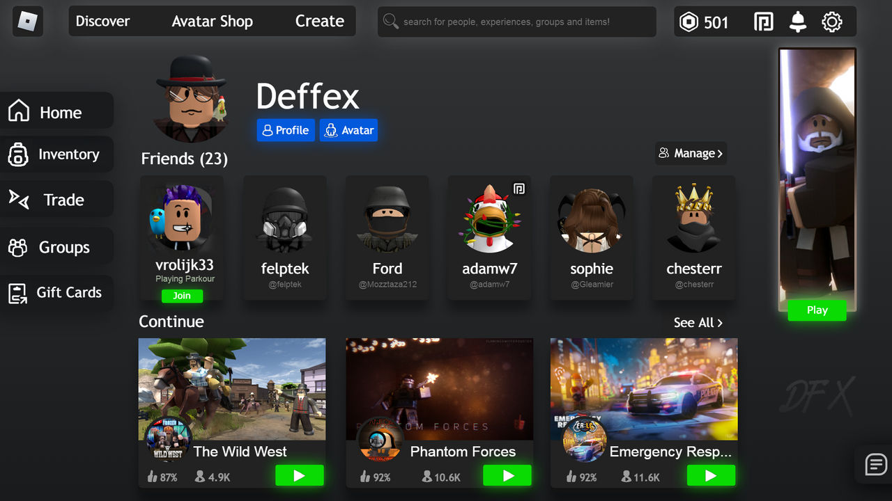 Roblox website redesign - Creations Feedback - Developer Forum