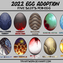 2022 Egg Adoption OPEN