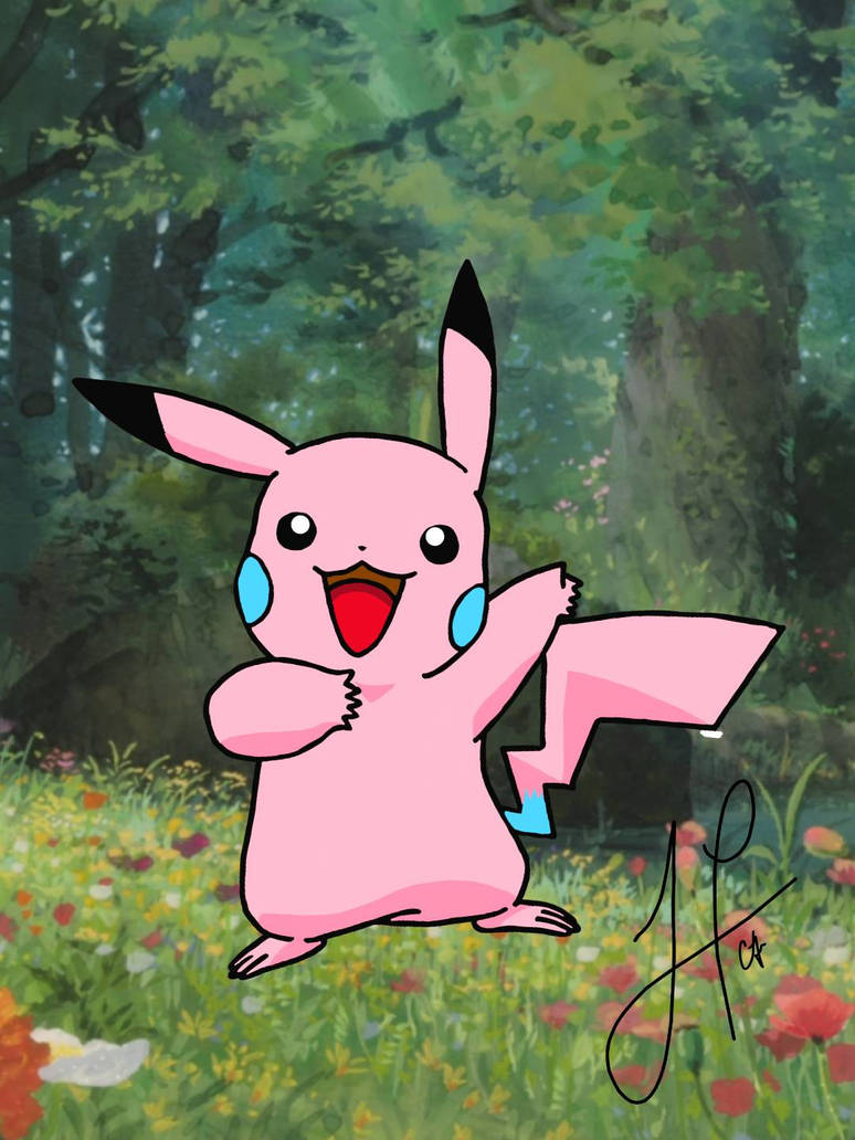 Pinkachu by JunPac on DeviantArt