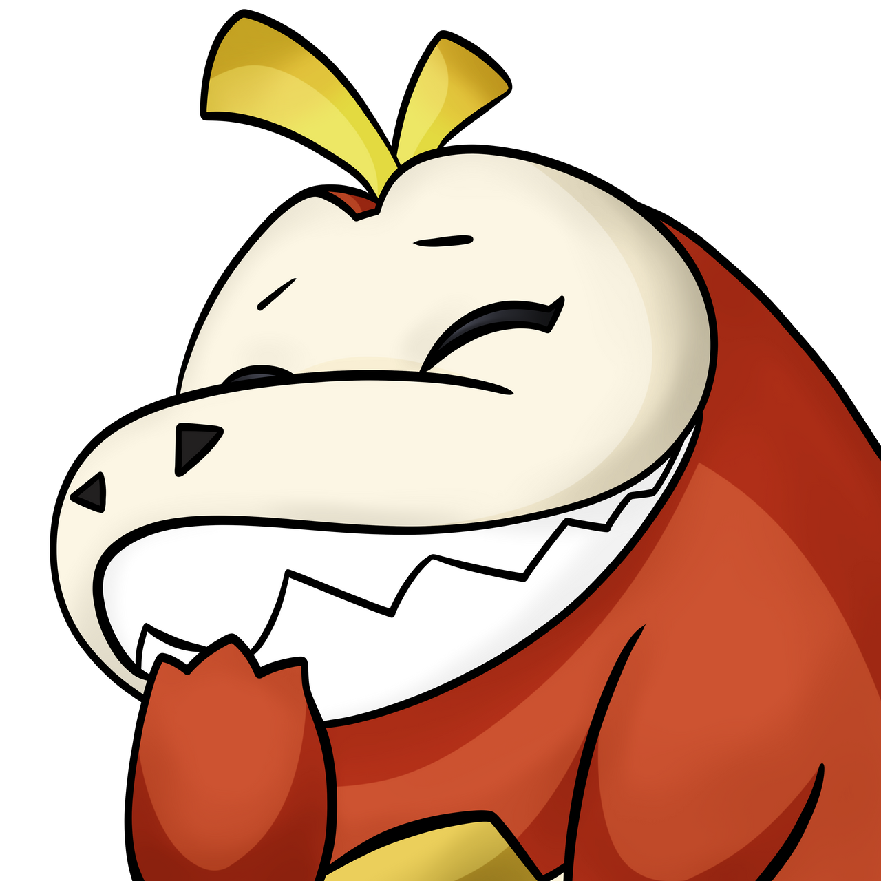 Fuecoco by FonneArt on DeviantArt