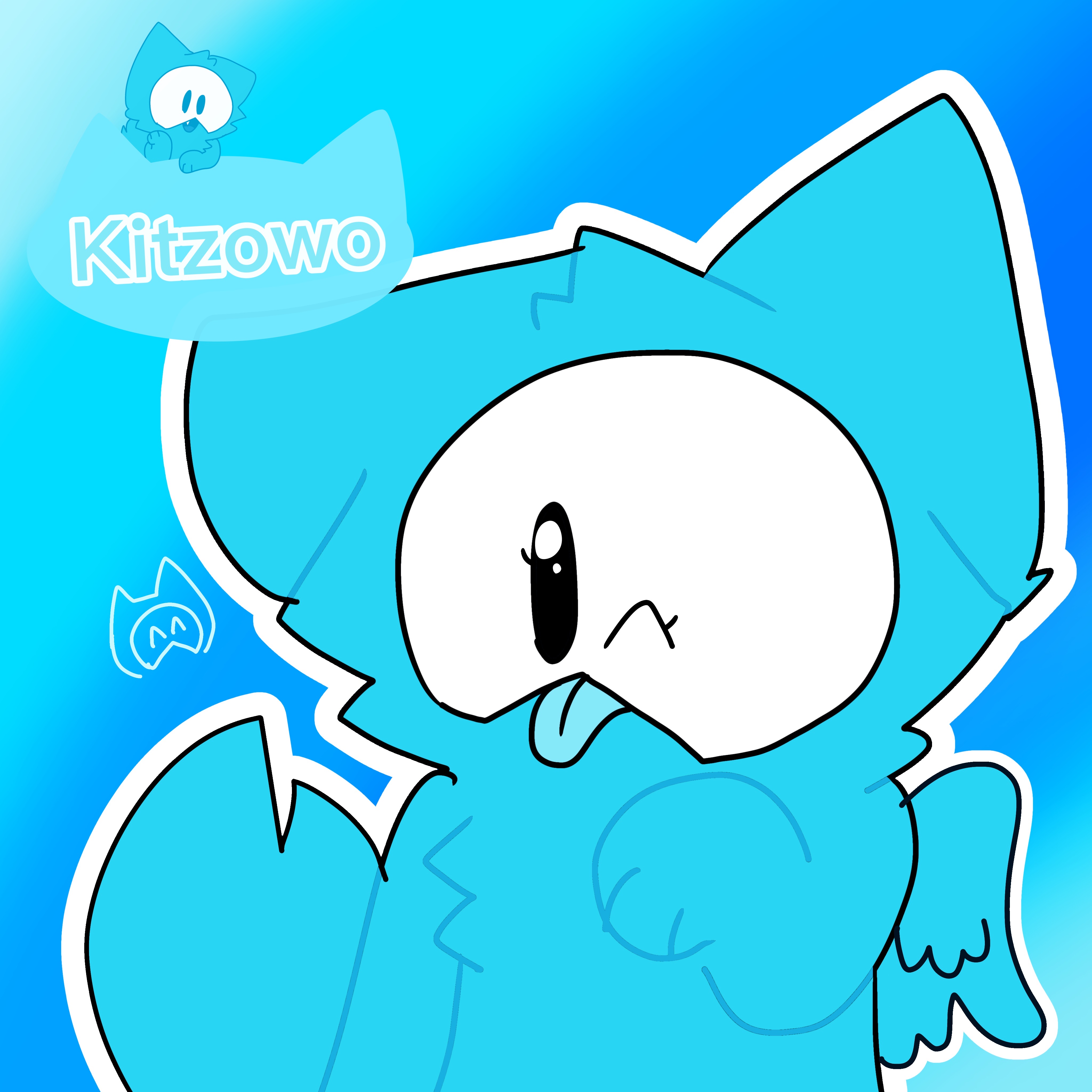 Kit the slime pup ref (kaiju paradise oc) by kitzowo on DeviantArt