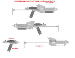 Federation Phaser II+R concept (TOS)