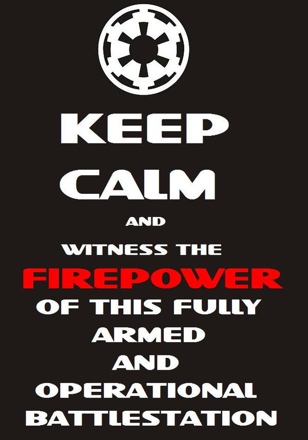 Imperial Morale Poster by TiredJadedSoul