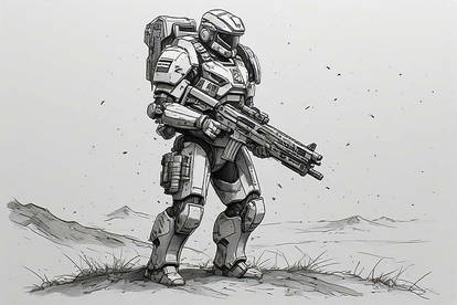 Speed Sketch - Power Armor