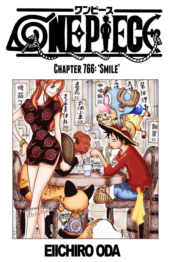One Piece Ch 766 Cover By Hboshua On Deviantart