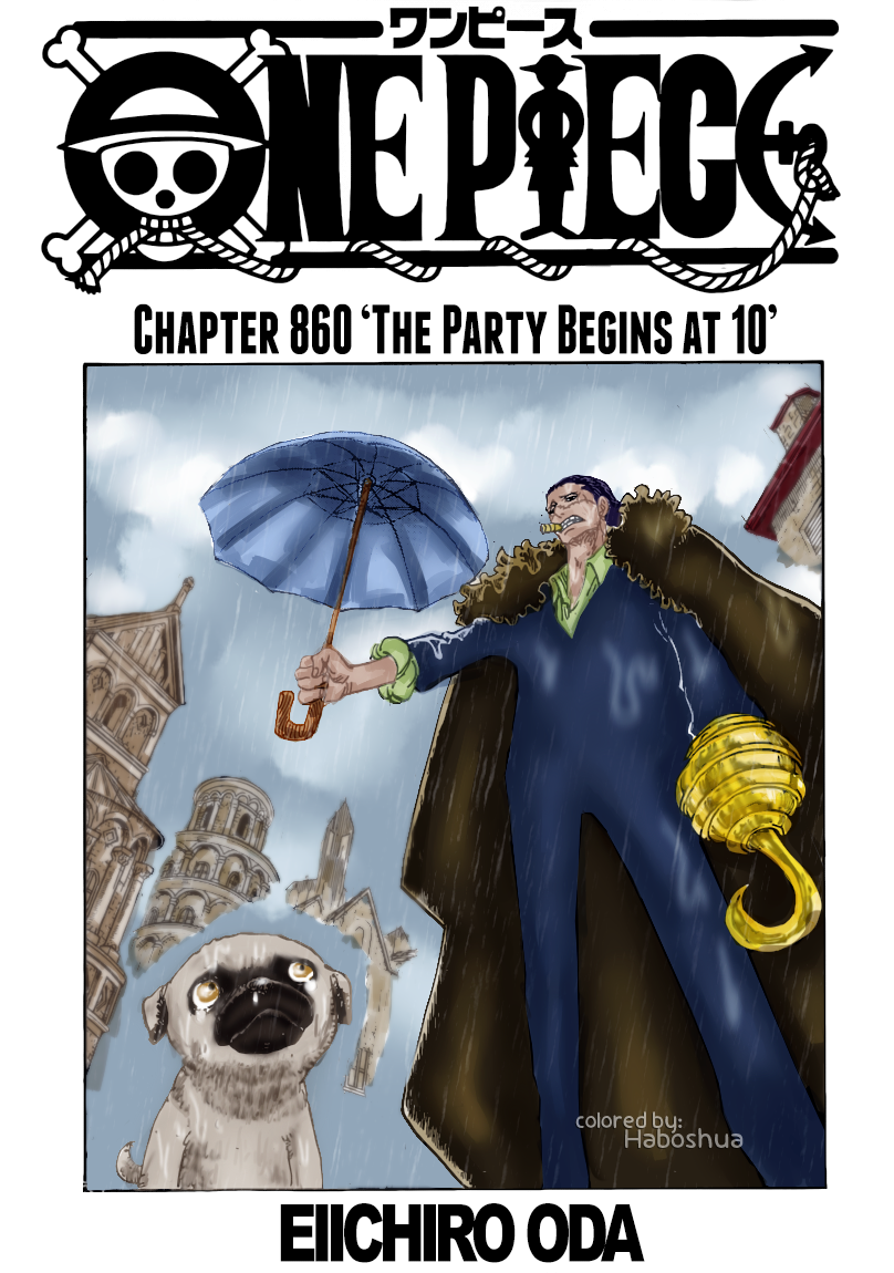One Piece Chapter 860 Cover By Hboshua On Deviantart