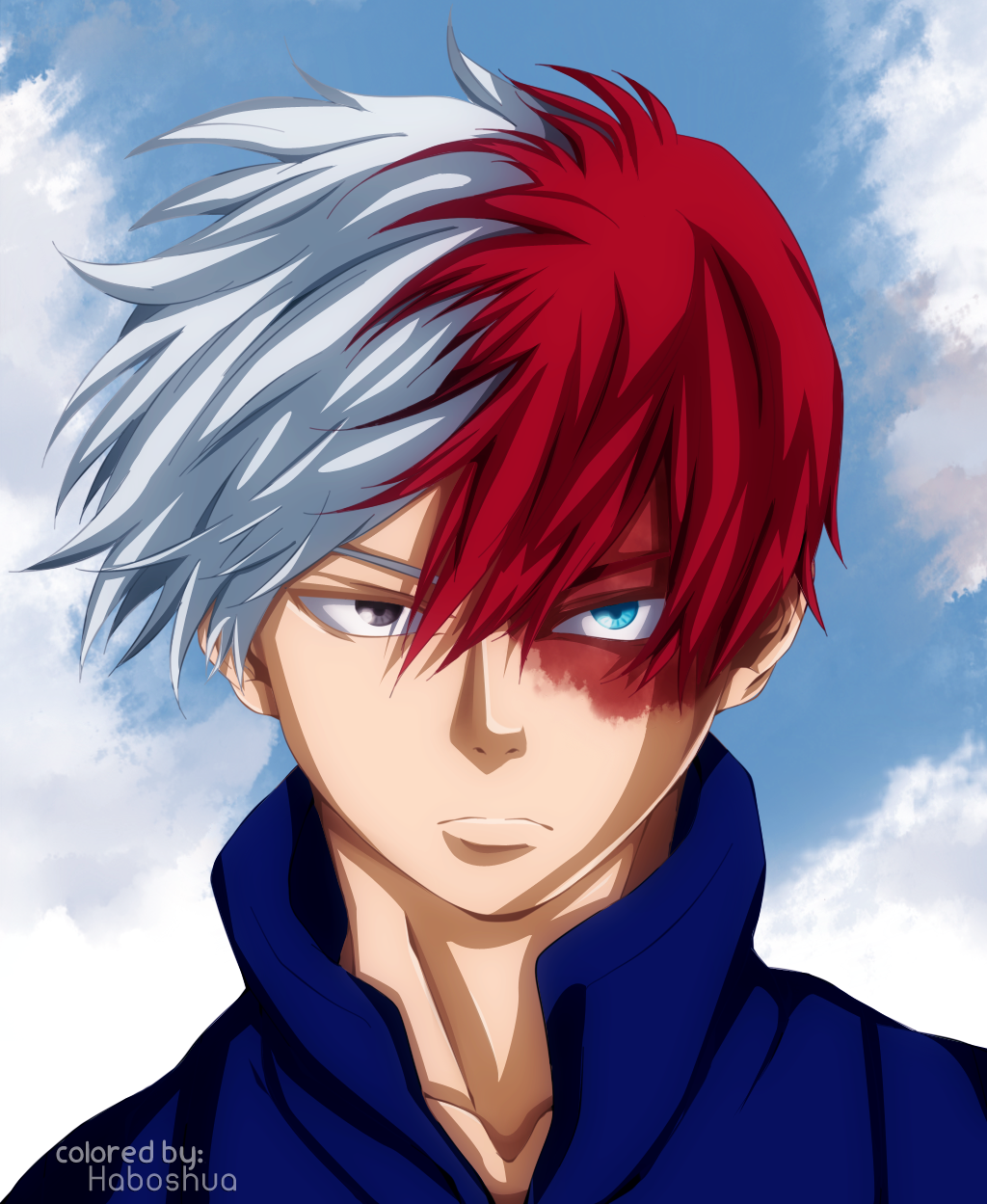 Shouto Todoroki - Anjo  Boku no hero academia, My hero academia, Hero