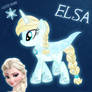 Elsa Pony From Frozen