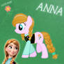 Anna Pony From Frozen
