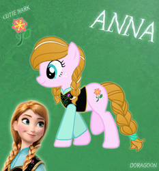 Anna Pony From Frozen