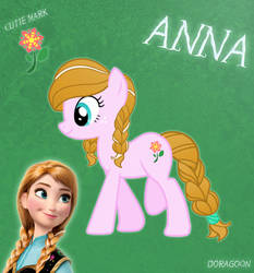 Anna Pony From Frozen (No Cloth)