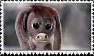 Nestor The Xmas Donkey Stamp