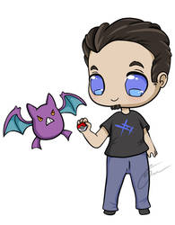 Chibi Pokemon Trainer Alex