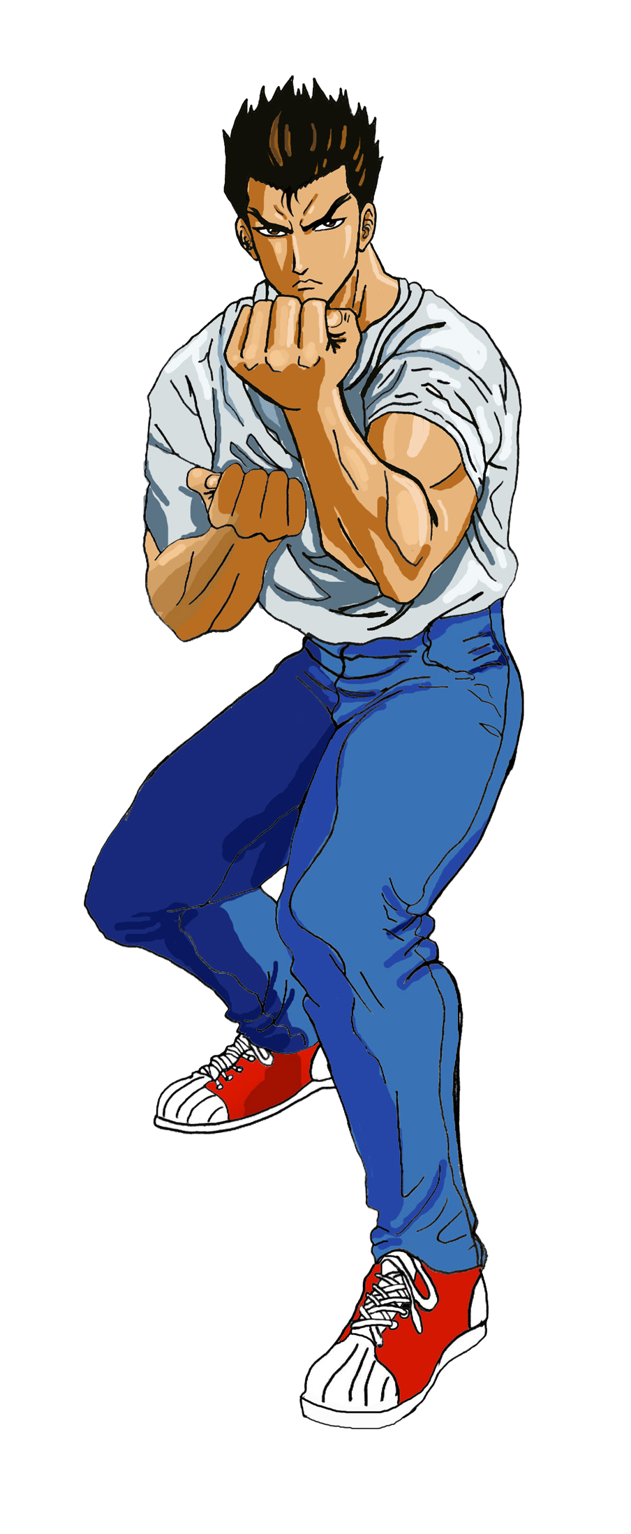 Ryu - Victory Pose by DHK88 on DeviantArt