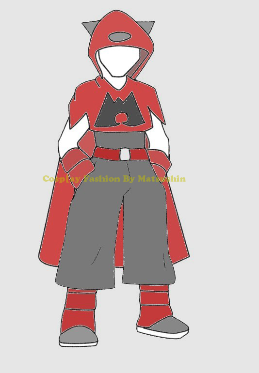 Design Team Magma cosplay Male