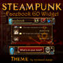 Steampunk Facebook Widget Theme for Android