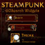 Steampunk Google Search Widget for Android