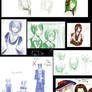 Le Coeur: Sketchdump 09