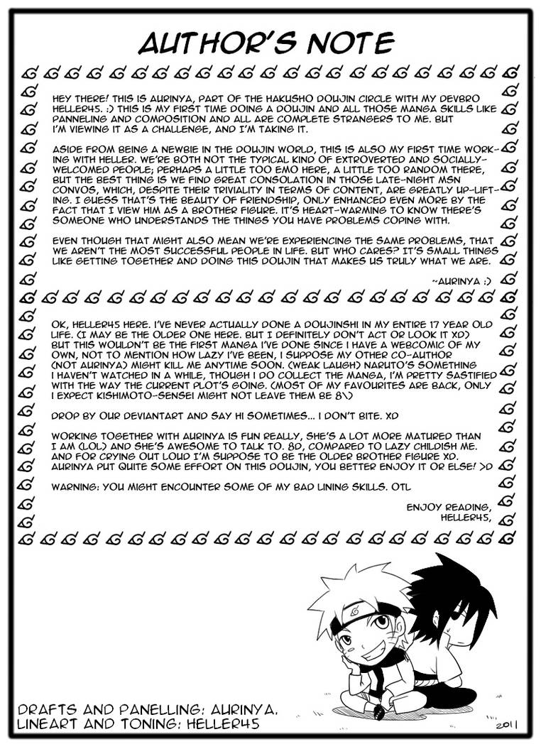 Authords Notes Author's Note by HakushoDC on DeviantArt