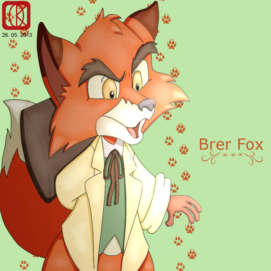 Brer Fox Vector Universal Brer Fox by OraTheRebelKitsune on DeviantArt