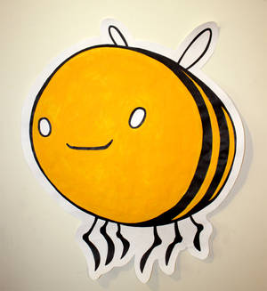 Happy Bee Poster