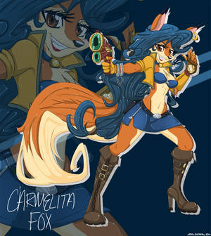 Carmelita Fox By Azusakurotsuchi-d622im3