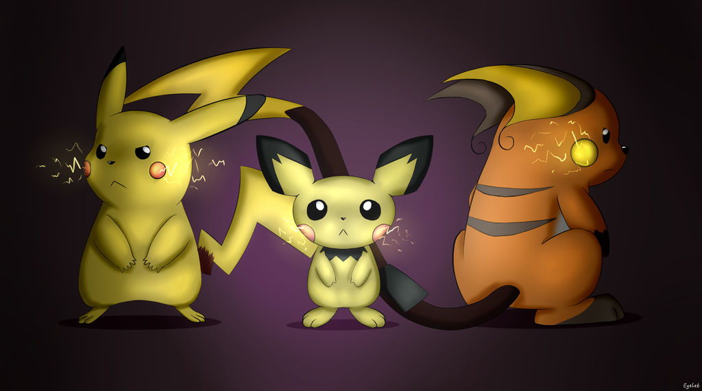 Pikachu Mutations Evolution Pikachu by Eyelet-a-cat on DeviantArt