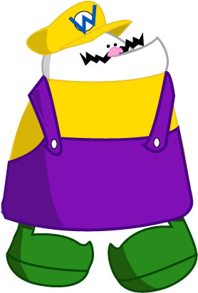 Homsar as Wario