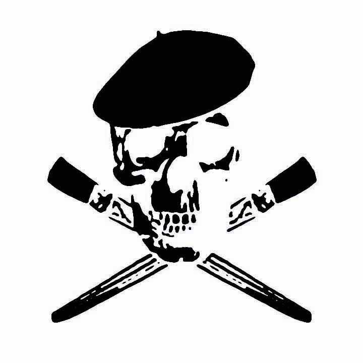 Artist Pirate Flag, Reverse