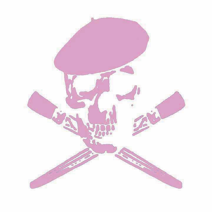 Artist Pirate Flag, Rev-Pink