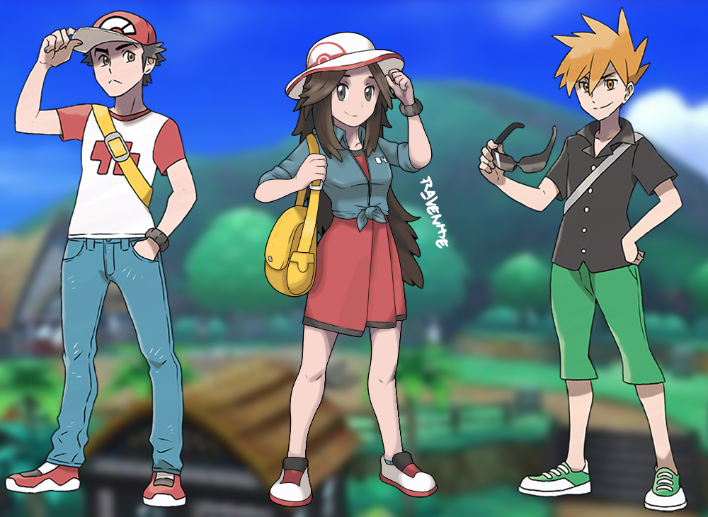 Pokemon Trainer Leaf by Ravenide on DeviantArt.